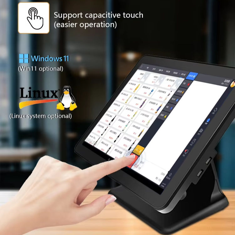 17inch Android Pos System Mobile Payment Touch Screen Cash Register ...