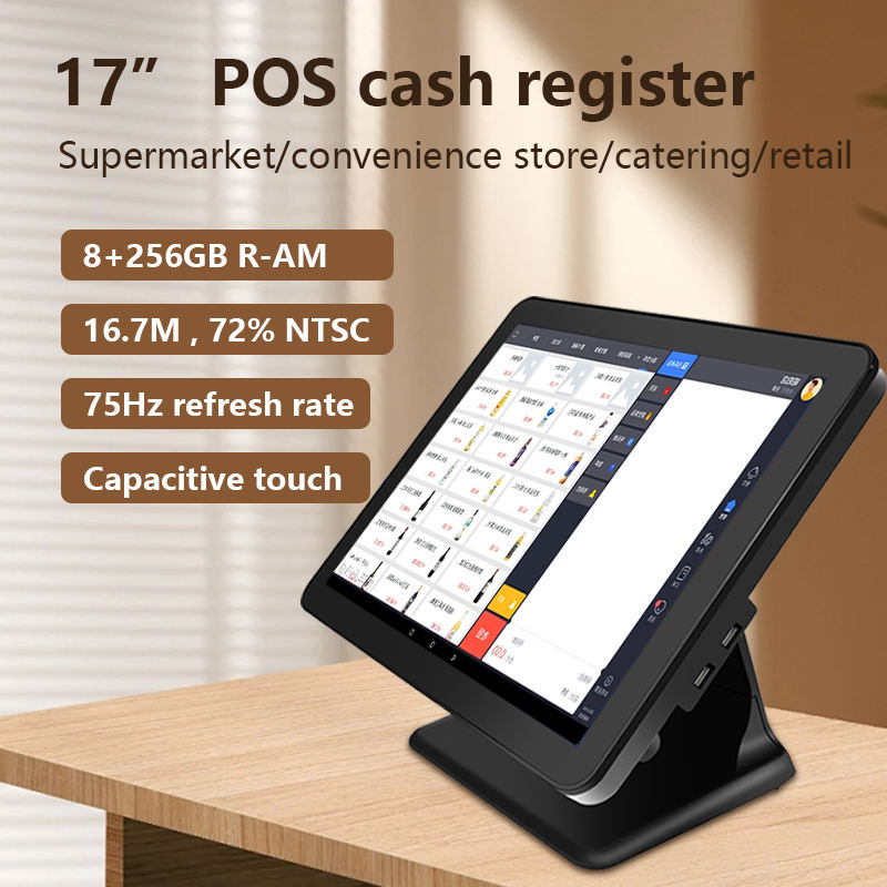 17inch Android Pos System Mobile Payment Touch Screen Cash Register ...